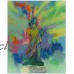 LeRoy Neiman"Lady Liberty" Canvas HD Prints Painting Wall Art Home Decor   173315910209